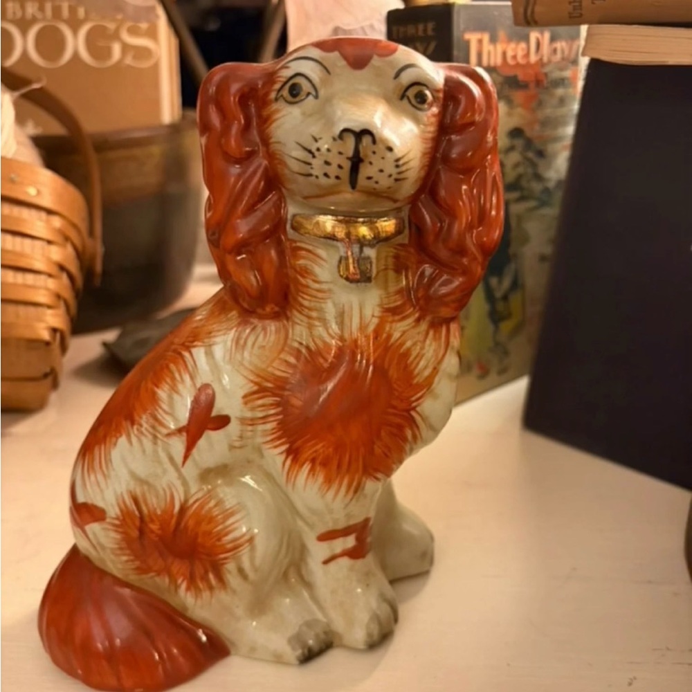 Antique Staffordshire Dog